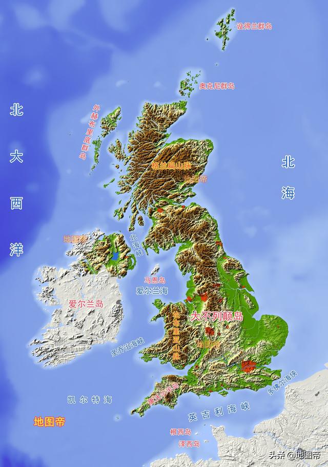 英国最新面积概述